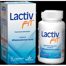 Pack 3 Lactiv Fit C/15 Cáps Bifidobacterium Lactis