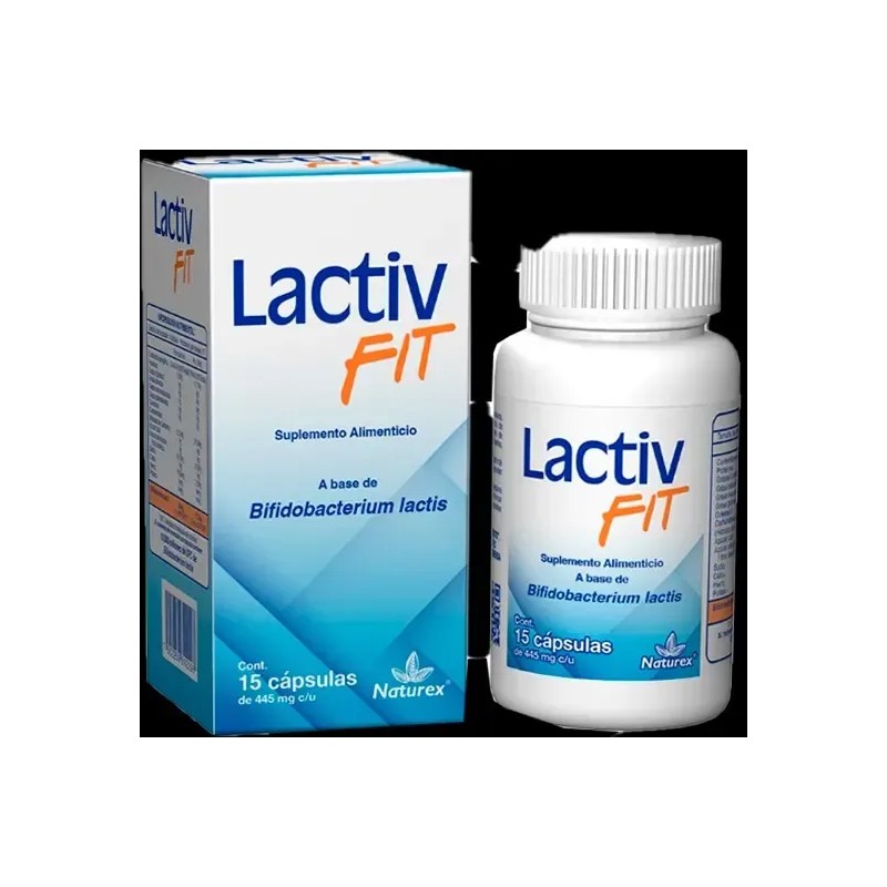 Pack 3 Lactiv Fit C/15 Cáps Bifidobacterium Lactis