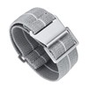 Binlun Elastic NATO Fabric Nylon Watch Strap, Waterproof Replacement Velcro
