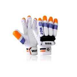 SS TON 999 Cricket Batting Gloves, Multicoloured, Size: Youth, for Left-Hand Batsman