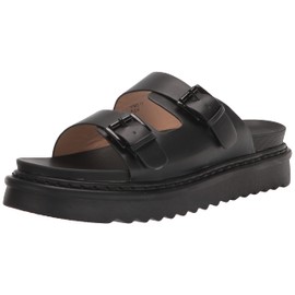 DV Dolce Vita Women's RIDA Heeled Sandal, Black Matte, 10