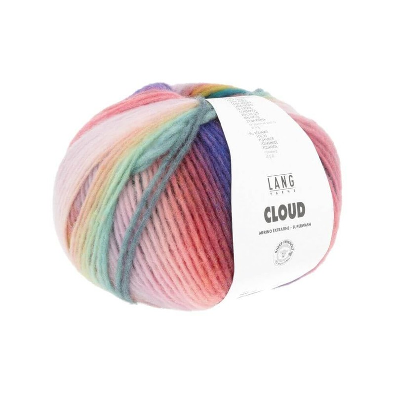 Lang Yarns Cloud 1077.0008 Multi-Coloured