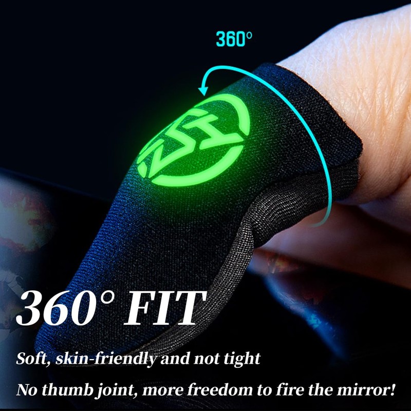 COYUN PUBG Gaming Finger Sleeve and 1 Box for Pro