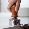Coffee Tamper Set with Calibrated Spring Loaded Tamper 51mm, Espresso