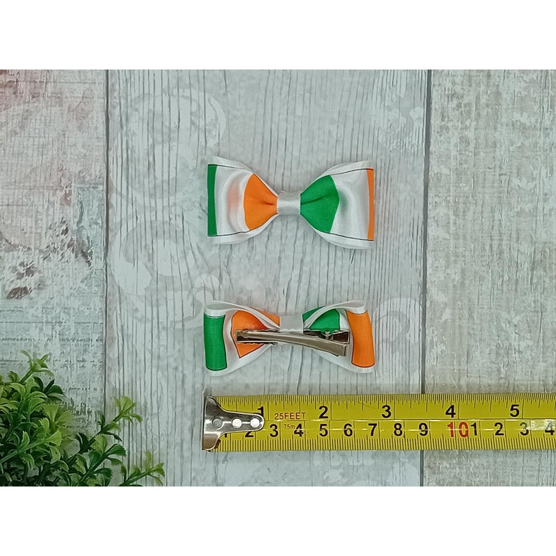 Pack Of 2 Hand-Made Small Ireland Irish National Flag Inspired