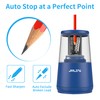 JARLINK Electric Pencil Sharpener, Heavy-Duty Helical Blade to Fast Sharpen,