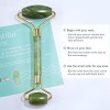 Baimei Rodillo De Jade Y Gua Sha Para Masaje Facial