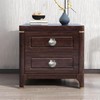 LD-YUNJIA 6 Pcs Seashell Cabinet Knobs,Single Hole Metal Knob for