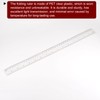 HARFINGTON Film Flexible Ruler 16 Inch 0.5mm Scale PET Plastic