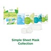 Simple Sheet Mask Collection Moisturising Gift Set with Headband &