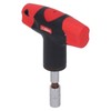 T Handle Wrench Fixed Torsion Chrome Vanadium Steel 1/4in Hex