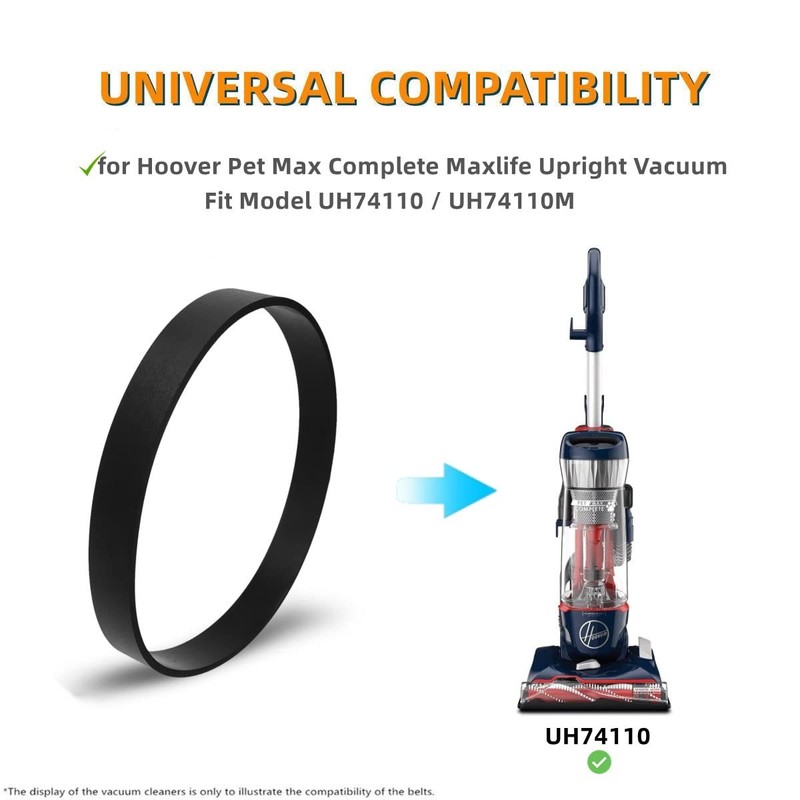 JEDELEOS Replacement Belts for Hoover Pet Max Complete MaxLife Upright
