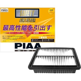 PIAA PM65 Air Filter (Air Filter), 1 Piece Set (Mitsubishi Cars) for Nissan Cars, Town Box, Pajero Jr., Pajero Mini, Kicks, Clipper_Others