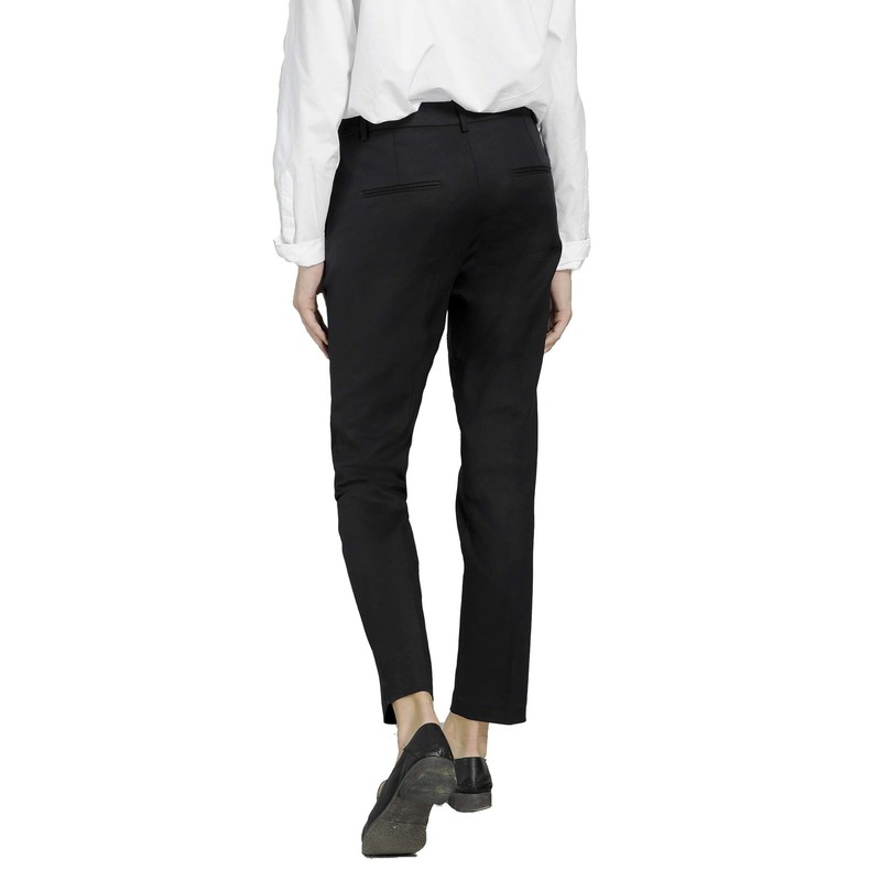 Marycrafts Women's Work Ankle Dress Pants Trousers Slacks (8, Black