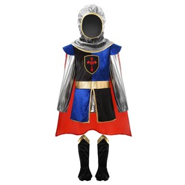 ReliBeauty Kids Knight Costume for Boys and Girls,9-11/150