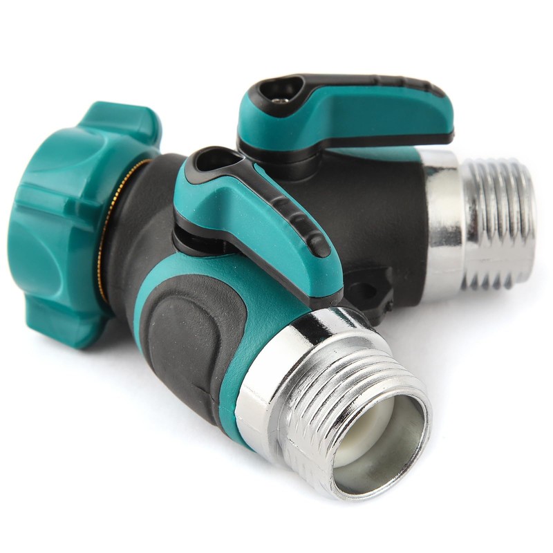 Sanpaint Hose Splitter 2 Way Heavy Duty Y Valve, Spigot