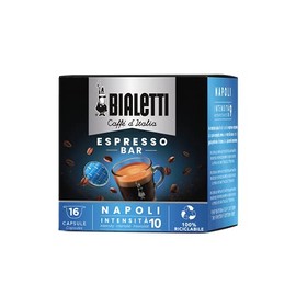 Bialetti 6822 Mini Express Espresso Capsules, Napoli, 16-pack