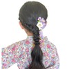 スウィートキス 和装 髪飾り ヘアクリップ ヘアアクセサリー 3フラワー (パーフル) ぶらさがり付 七五三 三歳