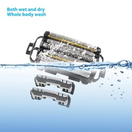JRSHOME New ES9036 ARC 5 blade Shaver Replacement Outer Foil and Inner Blade Set for Panasonic ES-LV5B, ES-LV5C, ES-XLV9C, ES-LV9N, ES-LV95, ES-LV65 & all ARC 5 blade Shavers