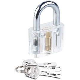 AGT Lock Pick Set: Lock Picking Extension Set: 3 Practice Locks & 2 Professional Tools (Lock Opener Tool, Lock Picker, Experiment Box)