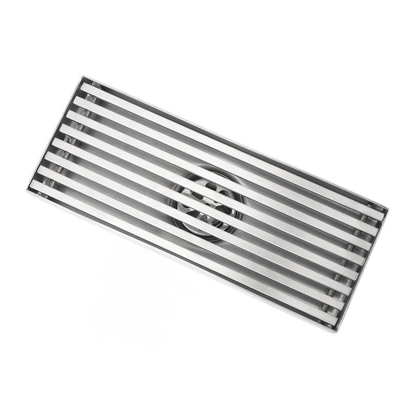 Linear Shower Drain Stainless Steel Odor Resistant Rectangular Floor Drain