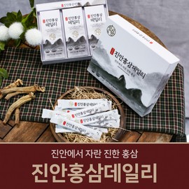 Gunbo Jinan Red Ginseng Daily Red Ginseng Stick 10ml x 30 packs / 건보 진안홍삼데일리 홍삼스틱 10ml x 30포
