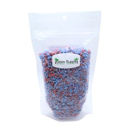 Oasis Supply, Crunch, Ice Cream Topping, Cupcake and Dessert Topper, Cotton Candy Crunch, 14 ounces