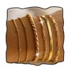 Sinalty Gold Bracelets Pack Cuban Link Chain Bracelet Dainty Jewelry