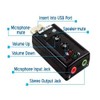Simyoung 7.1 Channel USB External Sound Card Audio Adapter with