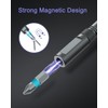 JXTZ 24-in-1 Magnetic Ratchet Screwdriver Set, Multi-Bit Precision Repair Tool