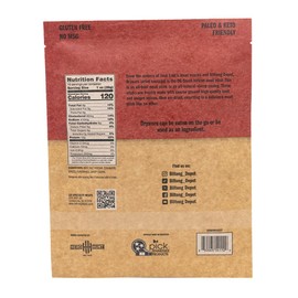 Biltong Depot - Natural Droewors (1 lb) 16oz South African Droewors Beef Sausage Sticks Keto and Paleo Certified Air-Dried Sausages - Whole 30 Approved, No Sugar, Gluten Free, No Nitrates - Healthy and Natural Snacks