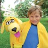 Cuddleuppets: Dog - Yellow - 2-in-1: Plush Puppet & Blanket,