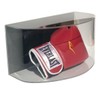 Generic Boxing Glove Display Case Curved Horizontal Actrylic Wall Mounting