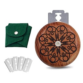 UFO Bread Lame Cutter for Homemade Sourdough Bread Bakers, Slashing Tool Cutting Bread Scoring Knife Razor Cutter, Great Gift for Artisan Bread and Baguette Makers(GREEN)