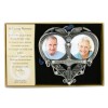 Banberry Designs Memorial Photo Christmas Ornament - Double Picture Opening