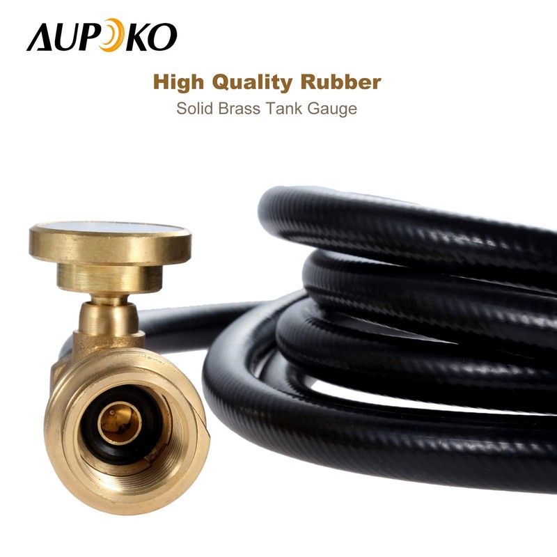 Aupoko 12 FT Propane Tank Extension Hose, Universal Propane Extension