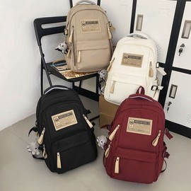 Backpack Bag College Student Classic Backpack Women's Backpack Student Bag Daily Backpack Travel daily burgundy