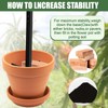 MorningRo 2 Pack Dragon Fruit Trellis Adjustable Metal Garden Plant