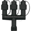Star System 24-inch Outdoor LED E-Connector-Extra with 3-Connections