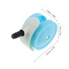 Healeved 4pcs Walker Wheels Durable Silent Swivel Casters for Smooth