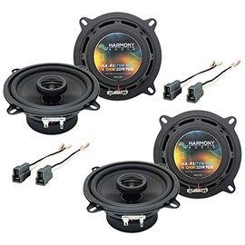 Harmony Audio (2) R5 Speakers Bundle Compatible with Mitsubishi Mirage 1985-1992 Factory Speaker Replacement
