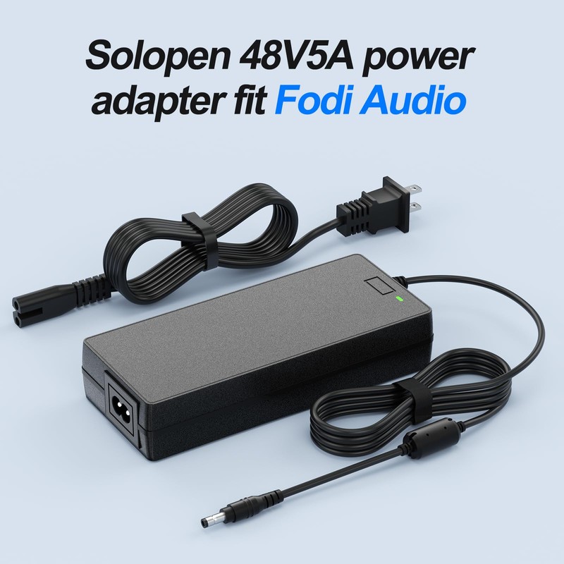 Audio 48V 5A Power Adapter Supply for Fosi Home Audio