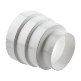 Cooker Hood Pipe Adapter Diameter 80 100 110 120 mm Universal Reducer Ventilation Systems Reducer Exhaust Pipe Cooker Hood Reduction Connector Reduction Pipe Ventilation Duct Transition Ventilation