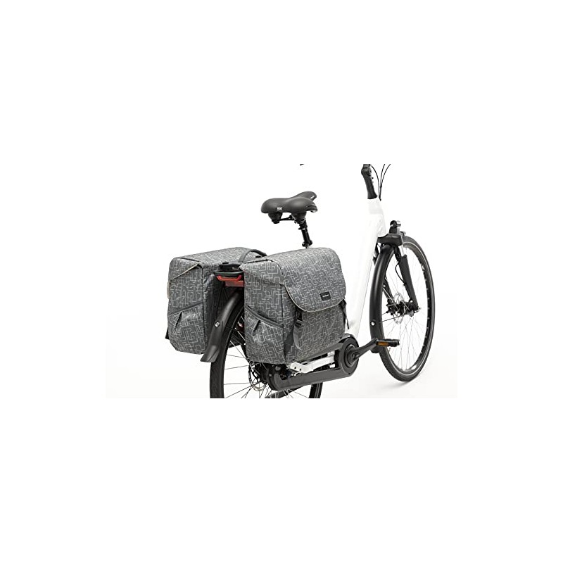 New Looxs Mondi Joy Double MIK Double Bag, Ivy Grey,