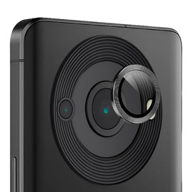ZXZone For Aquos R8 Pro Camera Film, Aluminum Alloy + 9H Hardness Glass, Camera Cover, 0.25mm Ultra-Thin, Integrated Lens Protection Film, Lens Protection Case, Explosion-Proof, Scratch-Resistant