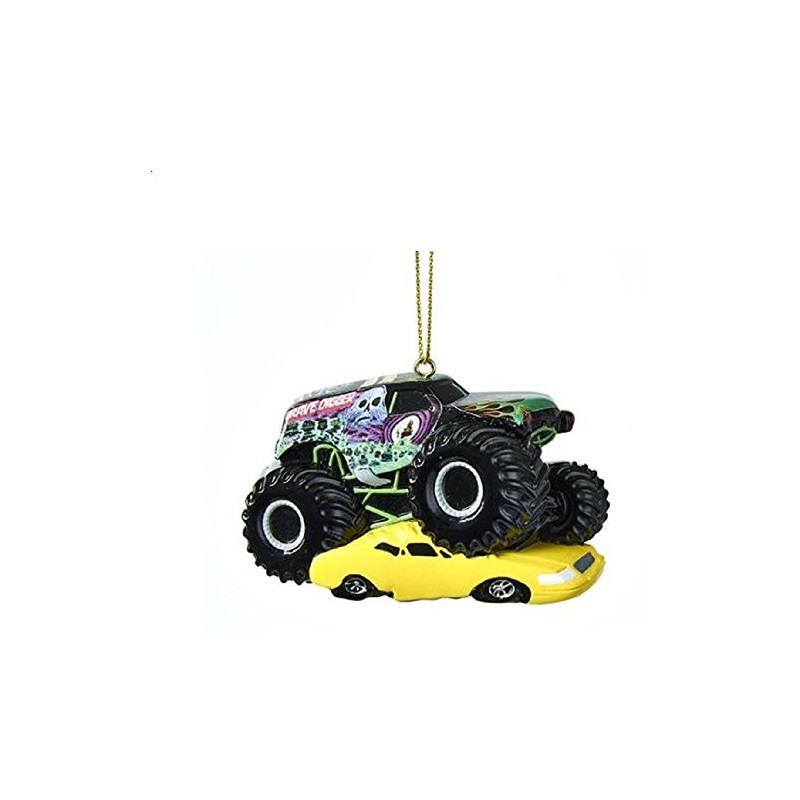 Monster Jam Grave Digger Monster Truck Christmas Tree Ornament MJ2171