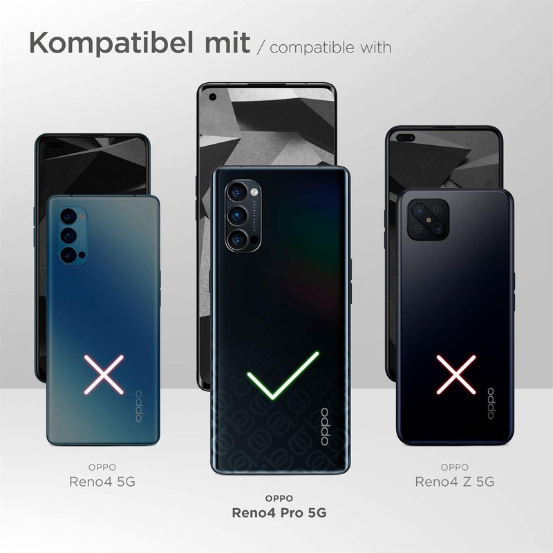 moex® FlexProtect Matte Screen Protector Compatible with Oppo Reno4 Pro