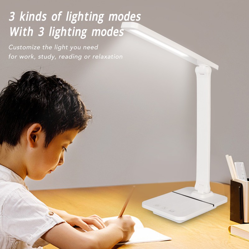 LED Desk Lamp Eye Protection 3 Lighting Modes Multi Angle