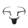 Carbon Fiber Steering Wheel Interior Cover Trim For Chrysler Pacifica