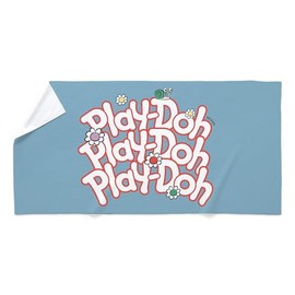 CafePress Play Doh: Fun Blossom 35"x70", Oversized, Soft Beach Towel